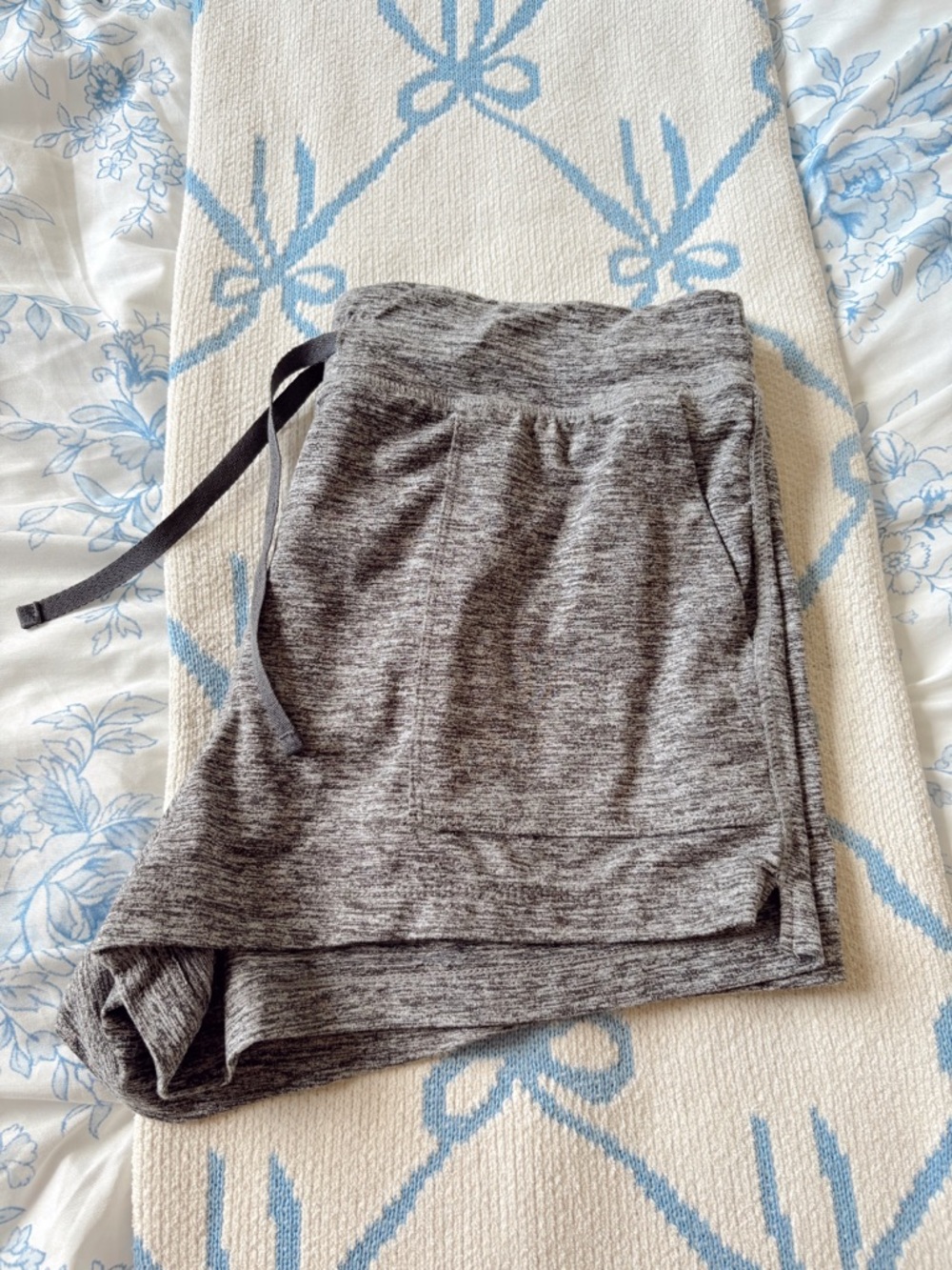 Women’s Gray Athletic Drawstring Shorts • Size S